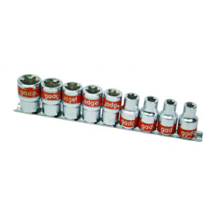 Set 9 tubulare E ½" 10-24mm CRV GD