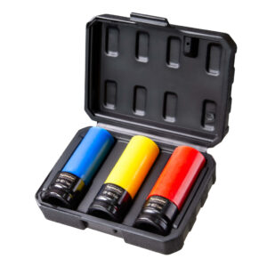 Set 3 tubulare de impact adanci ½" 17-21mm protectie TMP B