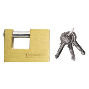 Lacat bronz 70mm cu protectie lateralaTMP