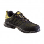 Adidasi cu protectie WSL1 PU negru-galben marimea 36