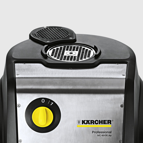 Aspirator industrial pentru solide Karcher IVC 60/30 Ap EU, 3000 W, 60 l