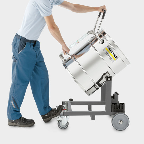 Aspirator industrial pentru lichide Karcher IVR-L 120/24-2 Tc Me, 2400 W, 120 l — imaginea 3