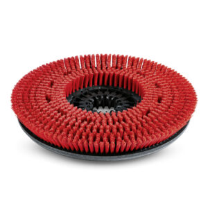 Perie tip disc Karcher 4.905-010.0, culoare rosie, duritate medie pentru B 60 Bp;B 80; B 90, 355 mm