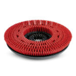 Perie tip discKarcher 4.905-018.0, culoare rosie, duritate medie, 385 mm