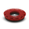 Perie tip disc Karcher 6.369-895.0, duritate medie, culoare rosie, 430 mm