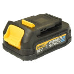 Acumulator Li-Ion Dewalt DCBP034G, POWERSTACK™, 18 V / 1.7 Ah, rezistent la socuri si coroziune chimica