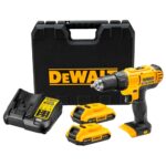 Masina de gaurit si insurubat cu acumulatori Dewalt DCD771D2, 18 V/2.0 Ah, cuplu maxim 42 Nm, incarcator