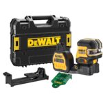 Nivela laser cu linii si 5 puncte DeWalt DCE825NG18, raza verde, 30 m, compatibila cu acumulator XR 12V si 18V, in valiza TSTAK