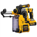 Ciocan rotopercutor Dewalt DCH275P2, SDS Plus, 2.1 J, 2 acumulatori XR Li-Ion 18V/5.0Ah, 2 mandrine interschimbabile, extragere praf