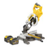 Fierastrau circular pentru taieri inclinate Dewalt DCS777T2 cu acumulatori Li-Ion XR FLEXVOLT 54 V 6.0 Ah, diametru panza 216 mm