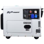Generator Diesel Monofazat ITC Power DG7800SE 6,3 KW, Insonorizat, AVR, Pornire Electrica,