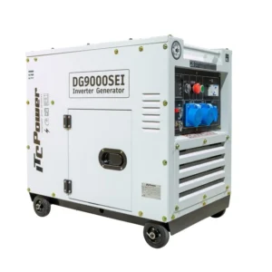 Generator Inverter Diesel Monofazat ITC Power DG9000SEi 6,5 KW, PMG, Sinus Pur, Pornire Electrica