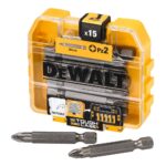 Set 15 biti DeWalt DP73, 50 mm, 1/4", PZ2