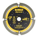 Disc Dewalt DT1471 pentru fierastrau circular, D 165x20x1.8 mm, 4 dinti, taiere fibrociment, seria Extreme