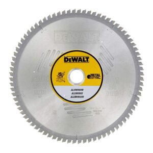 Disc Dewalt DT1916 pentru fierastrau circular, D 305x30x3.2 mm, 80 dinti, pentru taiere aluminiu, seria Extreme