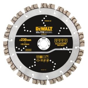 Disc diamantat segmentat Dewalt DT20462, D 230x22.23x3 mm