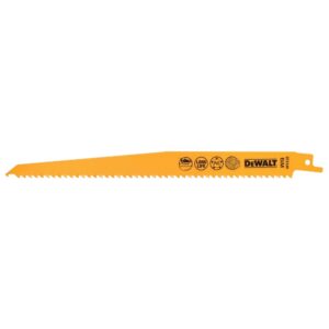 Set 100 panze fierastrau alternativ DeWalt DT2320, pentru taieri in lemn cu cuie si materiale plastice dure, 228 x 4.2 mm