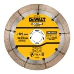 Disc diamantat Dewalt DT3758, D 125x22.23x6.3 mm, pentru imbinari de mortar, pentru caneluri de pereti