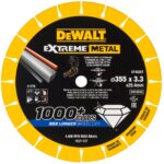 Disc diamantat segmentat Dewalt DT40257, 355x25.4x3.3 mm, pentru metal