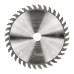 Disc Dewalt DT4057 pentru fierastrau circular, D 160x20x2.6 mm, 36 dinti, pentru taiere fina, seria Extreme