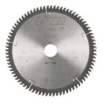 Disc Dewalt DT4286 pentru fierastrau circular, D 216x30x2.6 mm, 80 dinti, pentru taiere aluminiu, seria Extreme
