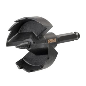 Burghiu pentru lemn tip FORSTNER, DeWALT DT4587, prindere hexagonala, 74 mm