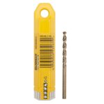 Set 10 burghie pentru metal DeWALT DT4932, tip HSS-E, cobalt, 5.5x57x93 mm