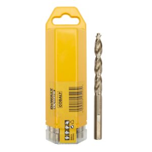 Set 10 burghie pentru metal DeWALT DT4940, tip HSS-E, cobalt, 9.0x81x125 mm