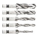 Set 5 burghie tarod DeWALT DT50060, M4 - M10, seria Extreme Impact