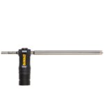 Burghiu cu extractie praf pentru beton Dewalt DT60343, SDS Plus, 2 taisuri, 18 x 250 x 370 mm
