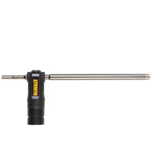 Burghiu cu extractie praf pentru beton Dewalt DT60343, SDS Plus, 2 taisuri, 18 x 250 x 370 mm