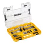 Set insurubare si gaurire Extreme Dewalt DT70763, 85 piese, cutie mare TOUGHCASE™