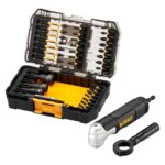 Set insurubare FLEXTORQ® Dewalt x McLaren F1 Team DT70782, 33 piese, cutie mica TOUGHCASE™