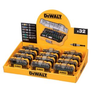 12 seturi insurubare Dewalt DT7969M, 32 piese