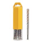 Set 10 burghie pentru beton DeWALT DT9837, SDS Plus Extreme 2, 10 x 150 x 210 mm