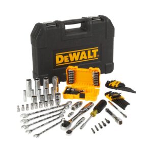 Trusa asamblari mecanice 108 piese Dewalt DWMT73800-1, 1/4" - 3/8", metric / SAE