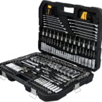 Trusa asamblari mecanice 247 piese Dewalt DWMT81535-1, 1/4" - 3/8" - 1/2", metric / SAE