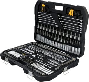 Trusa asamblari mecanice 247 piese Dewalt DWMT81535-1, 1/4" - 3/8" - 1/2", metric / SAE