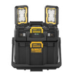 Cutie de depozitare cu lampi de lucru DeWalt DWST08061-1, 400x300x360 mm, TOUGHSYSTEM 2.0, compatibila cu acumulatori 18V XR