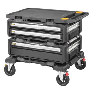 Carucior modular pentru scule 4 in 1 DeWalt DWST60520-1, TOUGHSYSTEM 2.0 DXL, 78 l