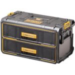 Cutie de depozitare cu 2 sertare Dewalt DWST83529-1, TOUGHSYSTEM 2.0, DS 250, 535 x 305 x 330 mm