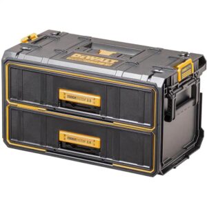 Cutie de depozitare cu 2 sertare Dewalt DWST83529-1, TOUGHSYSTEM 2.0, DS 250, 535 x 305 x 330 mm