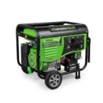 Generator de curent pe benzina Greenfield G-EC8300PEWN, portabil, monofazat, 7.7 kVA, pornire electrica