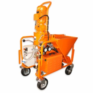 Masina de tencuit Bisonte PCS-K35CT 220V debit 5-20 l/min materiale preamestecate