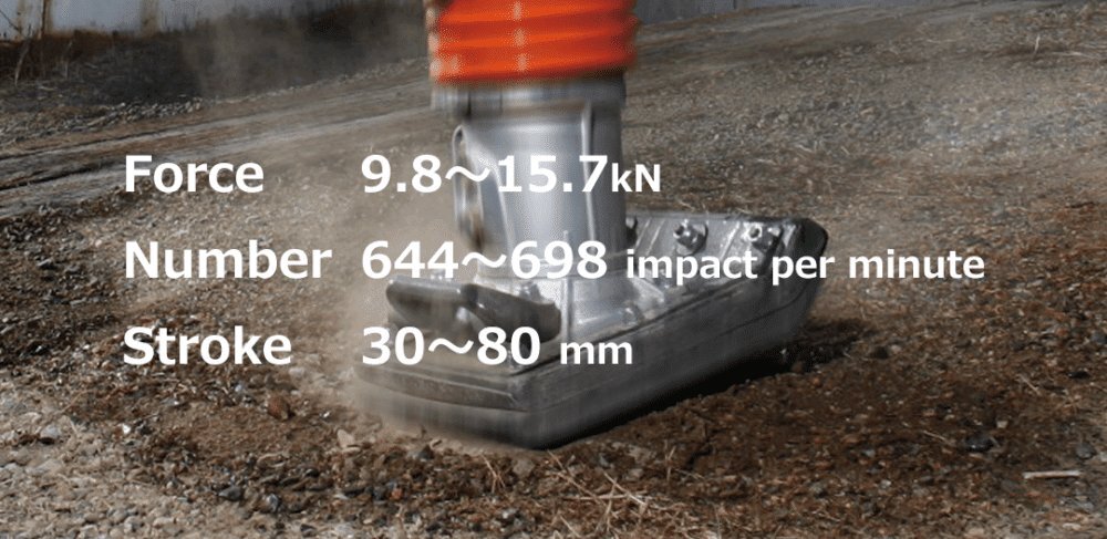 Mai compactor Mikasa MTX-60 — imaginea 5