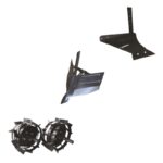 Pachet de accesorii pentru motocultoarele cu o putere mai mică de 8.5 CP, plug de arat, plug de bilonat, roti metalice 4.00-8