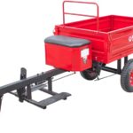 REM300S Remorca agricola capacitate incarcare 300 Kg, roti 4.00-8