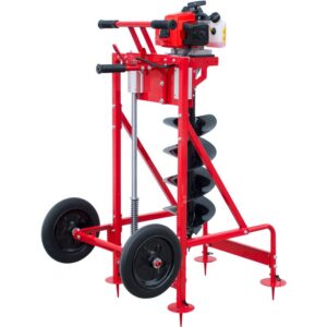 Motoburghiu de pamant cu cadru Rotakt MTBG680/884 + burghiu 250mm
