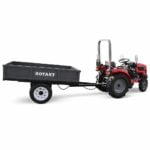 Remorca agricola Rotakt 1T pentru tractor cu basculare hidraulica,dimensiune bena 200x106cm
