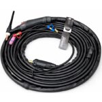 Pistolet TIG WP18 racit cu lichid, comanda pe maner, 8m - Parker